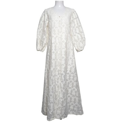Karen by Simonsen, Maxikleid, Größe: 38, Weiß, Blumen, Spitze, Damen #lBw