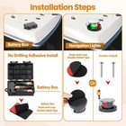 Battery Operated Boat Led Navigation Lights, Tool-Free Installation, IP67 .....