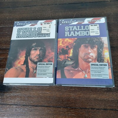 NEW Rambo II + III DVD Special Edition Rambo 2, 3 Fast Shipping Sealed 