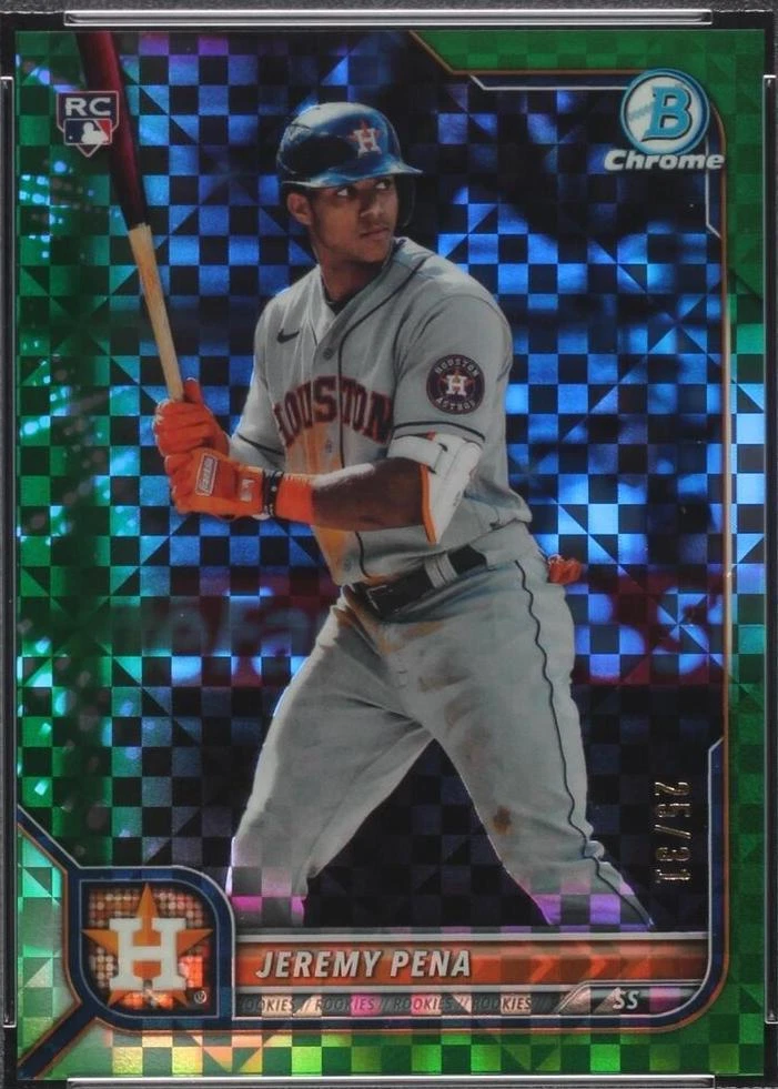 その他 2020 bowman sapphire Jeremy pena psa9 2020 Bowman Chrome Sapphire Edition - Jeremy Pena #BSPA-JP for