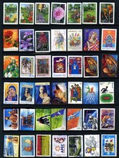 L 006/007/008/009/010/ 032/LOT DE TIMBRE  D AUSTRALIE