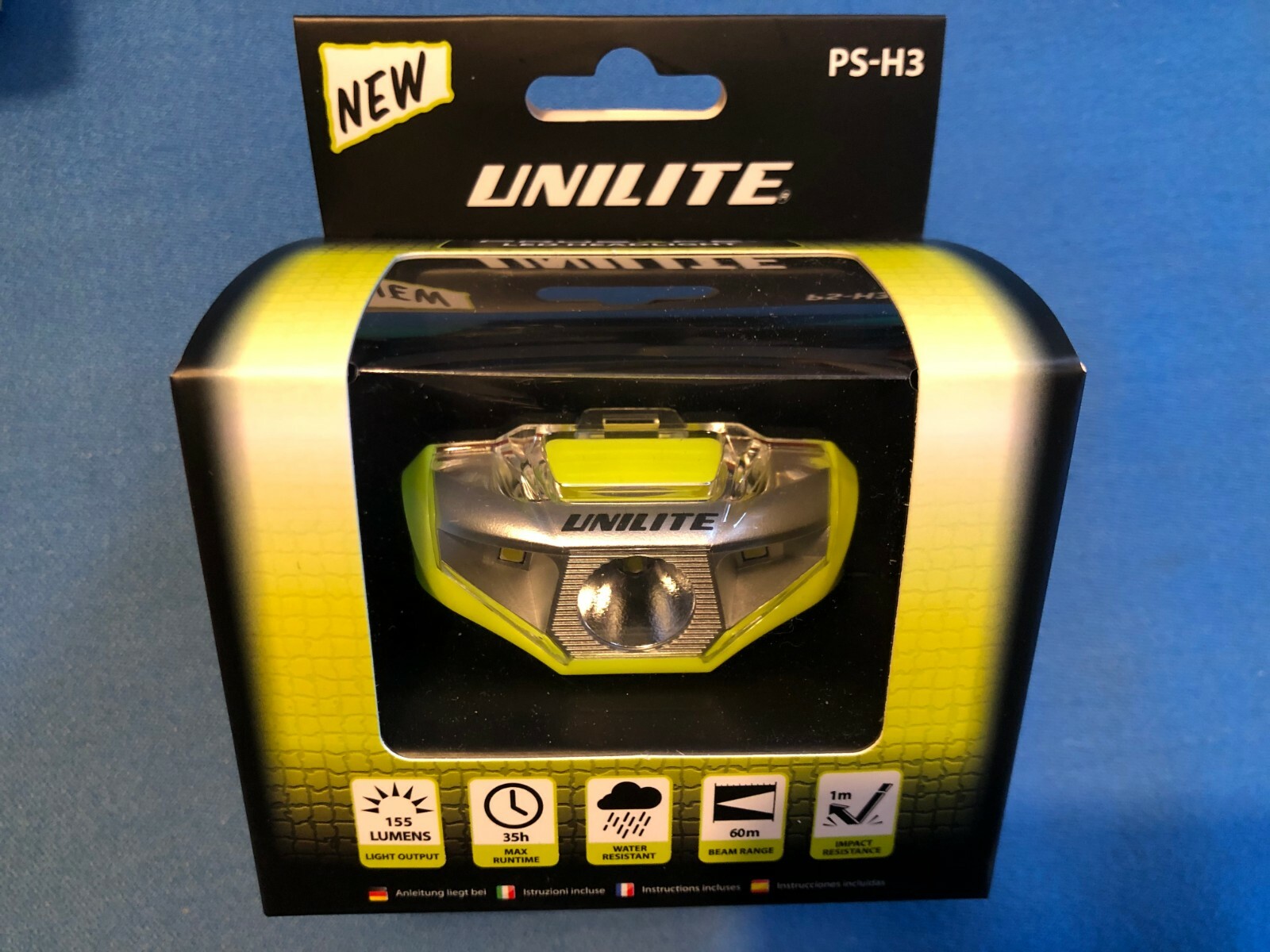 CREE 155 LUMEN LED Head Torch light EDC bug out bag bushcraft