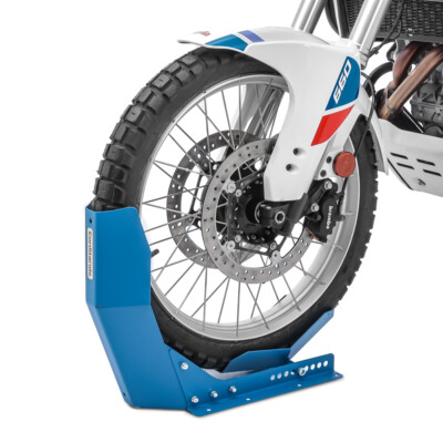 Motorradwippe Transportständer ConStands Easy Transport-Fix blau matt
