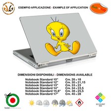 Titty Canary Sticker Notebook Tablet Sticker Cartoon Picture Print PVC 1pc