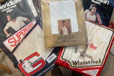 Vintage Gentlemans Vest/Singlet Underwear. New Old store stock. Unworn. Vario...