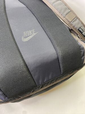 Nike Cordura Orange Gray Backpack 2000s Sample | eBay