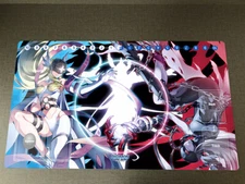 Digimon Playmat CCG DTCG TCG Mat Ladydevimon Angewomon Trading Card Game Pad Bag