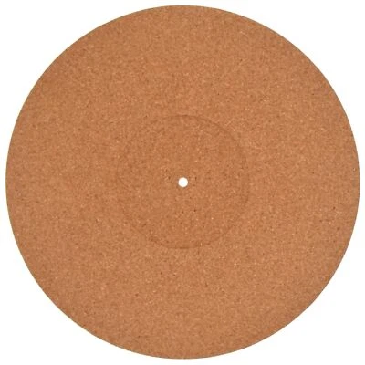 Dynavox Soporte para platos PM3 corcho, tocadiscos mate Slipmat, base