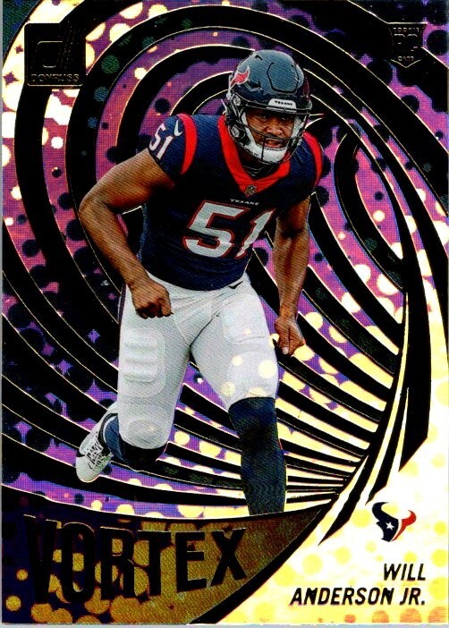 Will Anderson Jr 2023 Donruss Vortex Rookie Card #VOR-18 - Texans