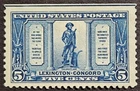 US Stamps Collection Scott # 619 - Lexington Concord - MNH OG