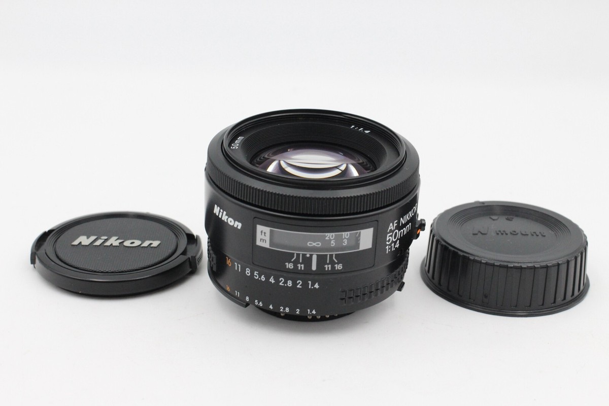 MINT ] Nikon AF Nikkor 50mm f1.4 From Japan #12121 | eBay