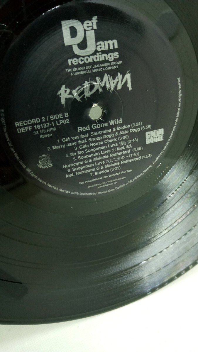 Redman Red Gone Wild レコード LP 12インチ Redman Red Gone Wild レコード LP 12インチ