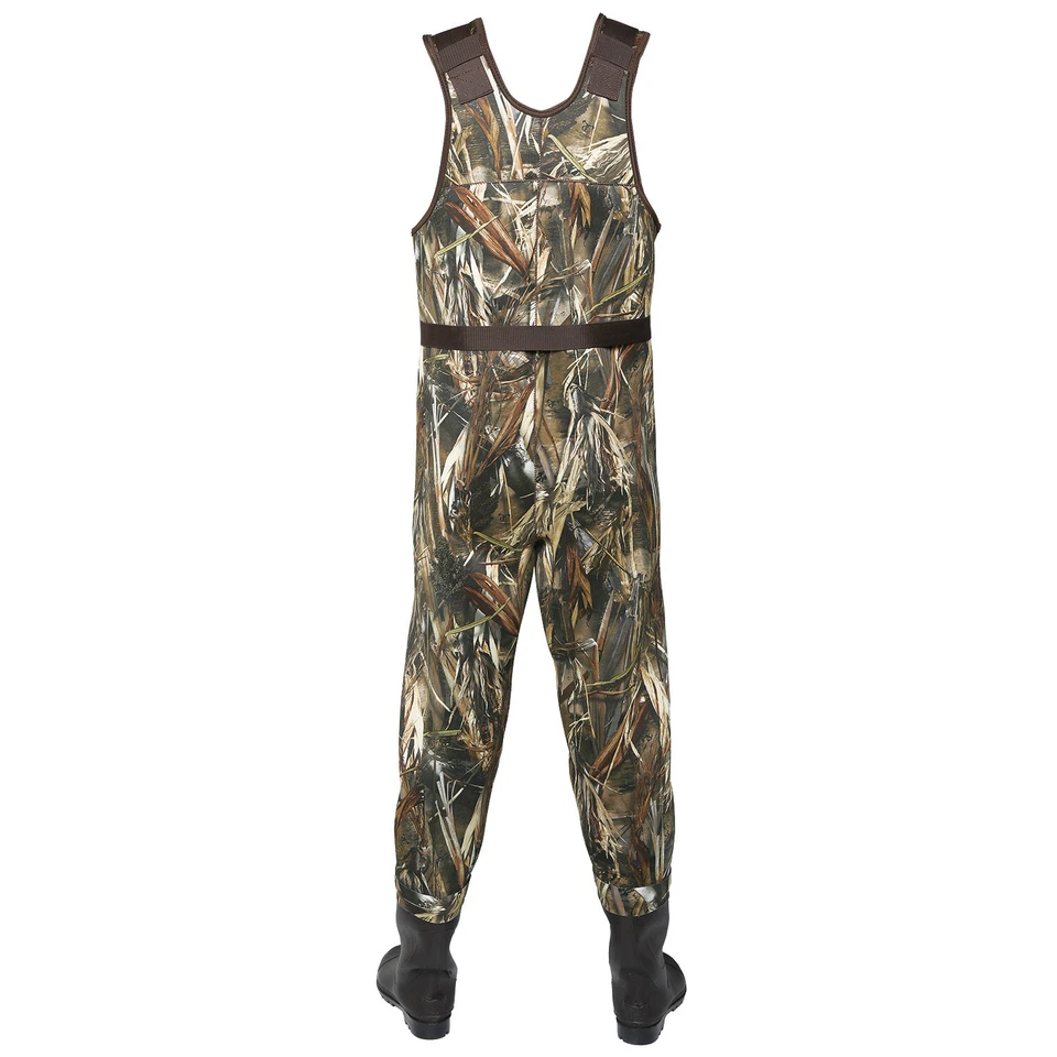 HISEA Neoprene Chest Waders 200G Insulated Bootfoot Fishing Duck Hunting Waders - Image 4 of 4