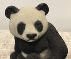 Panda Bear Figurine Sand Stone Rock Sculpture — photo 2