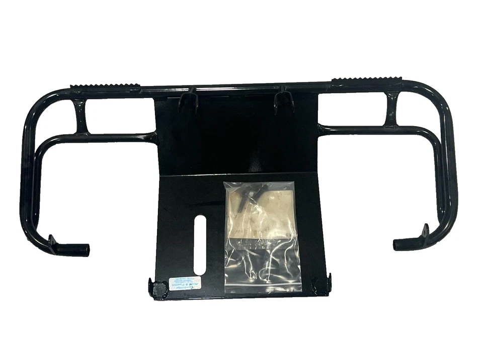 Nuevo NOS 1983-1986 Yamaha Tri Moto 225 DX 225DX Marco Delantero Protector Placa Deslizante Foto 3 de 4