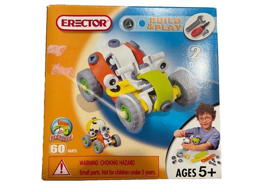 Vintage Erector Set Junior Young Engineer 1320 3 Models 1993