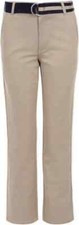 Nautica Boys' Casual Pants 232 - Burnished Khaki Logan Belted Twill Pants 10