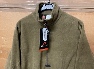 GENUINE USMC US MARINES POLARTEC 100 FLEECE COYOTE BROWN BRAND NEW