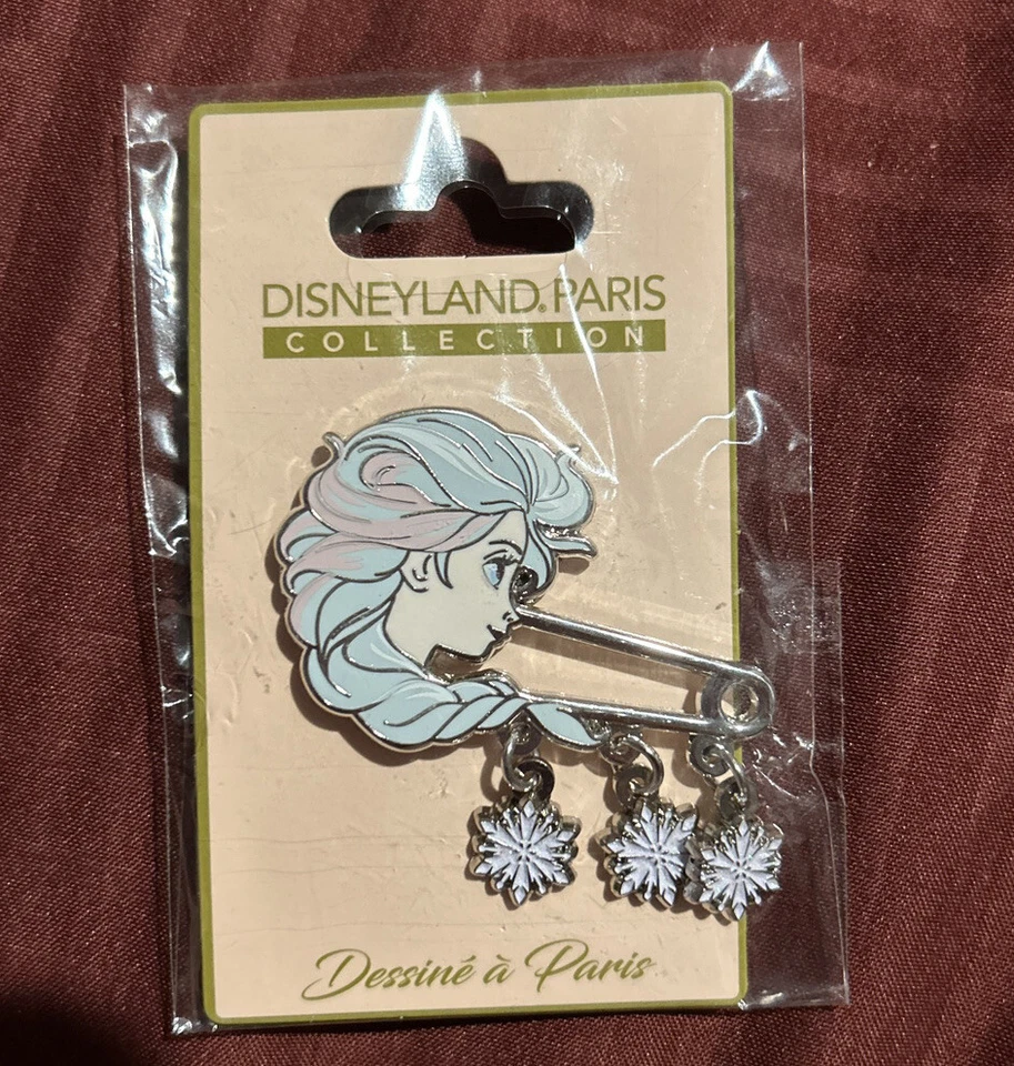 Paquete de prendedores Disneyland Paris Frozen Elsa Sven Foto 3 de 3