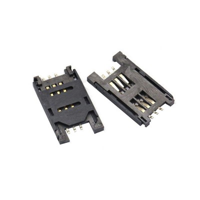 5Pcs/lot new  Clamshell SIM Card Socket good quality #W4*