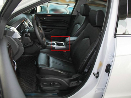 Central Console Water Cup Cover Trim Carbon Fiber Fit For Cadillac SRX 2010-2015 - Picture 5 of 7