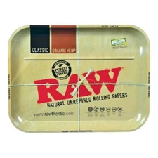 Bulk (10) Raw Mini Metal Rolling Tray 5X7 