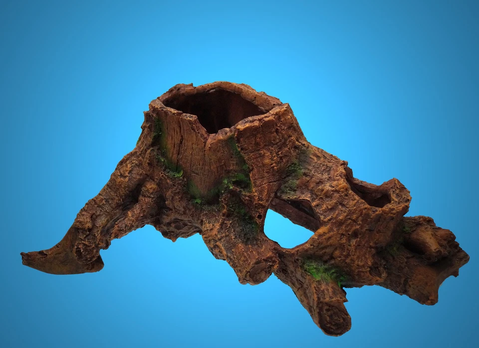 TOP Aquarium Deko 🍀 BAUMSTUMPF HÖHLE XL 🍀 Pflanzen Zubehör Terrarium Wurzel - Bild 2 von 4