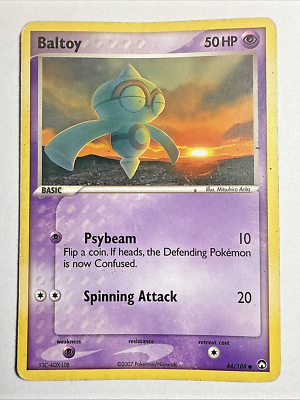 Ex Power Keepers - MP - BALTOY 44/108 Pokemon English (US Seller