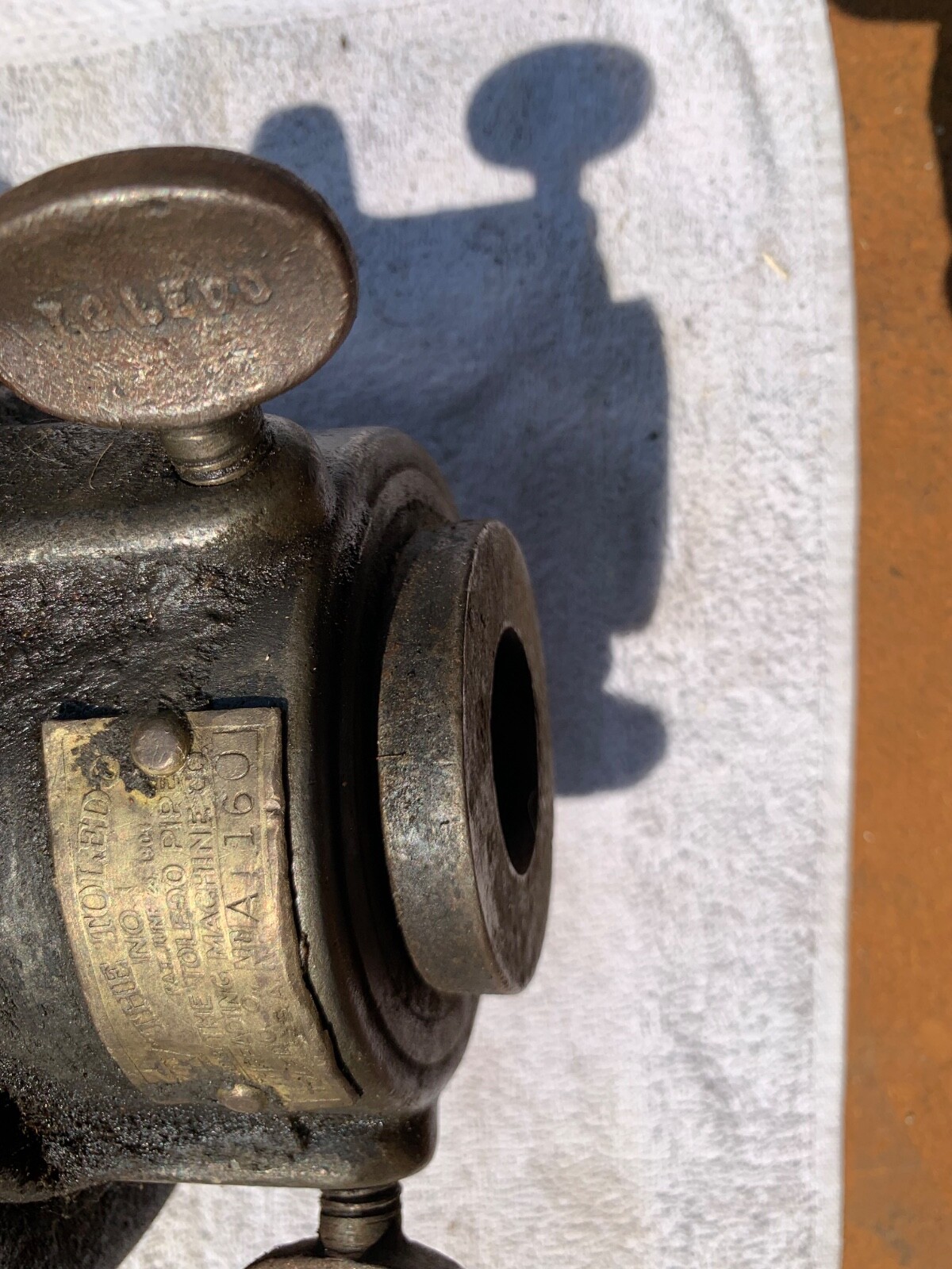 Toledo Pipe Threader Vintage