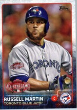 2015 Topps Update #US295 Russell Martin Toronto Blue Jays All Star