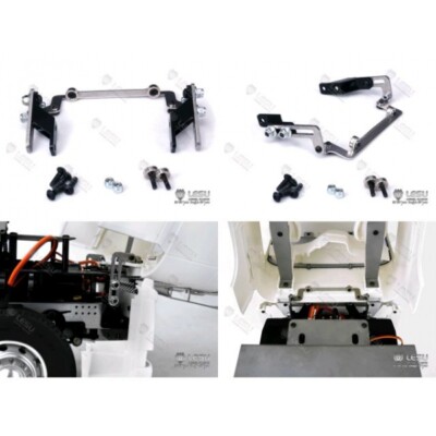 1/14 Volvo FH12 FH16 Body head cab locker set for Tamiya FH16 rc truck ...