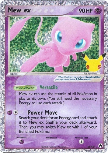 Mew Ex 88/92 Celebrations: Classic Collection