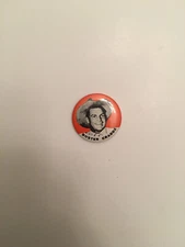Vintage Buster Crabbe Western TV Cowboy Collectible Pinback Pin Olympic Gold