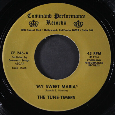 TUNE-TIMERS: my sweet maria / the greatest land COMMAND PERFORMANCE 7