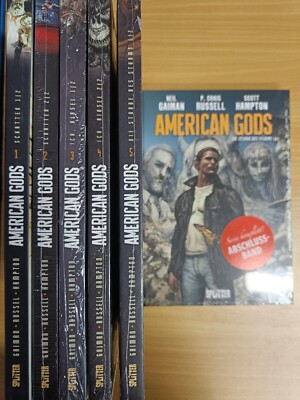 American Gods Band 1-6, komplett oder freie Auswahl, Splitter, deutsch, NEU