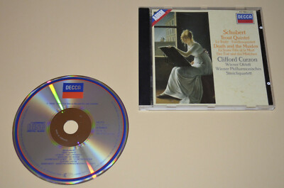 Schubert - Trout Quintet/Death And The Maiden / Curzon / DECCA 1988 / W. Germany