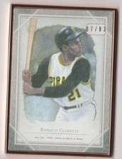 Roberto Clemente 2018 Topps Transcendent Origins Reproduction Art Sketch Card 83
