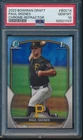 PSA 10 PAUL SKENES 1st 2023 Bowman Chrome Draft REFRACTOR PIRATES RC GEM MINT