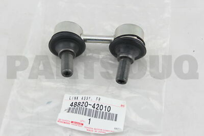 4882042010 Genuine Toyota LINK ASSY, FRONT STABILIZER, RH/LH 48820