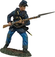 W.Britains:BR31376 - Federal Infantry in Sack Coat Defending
