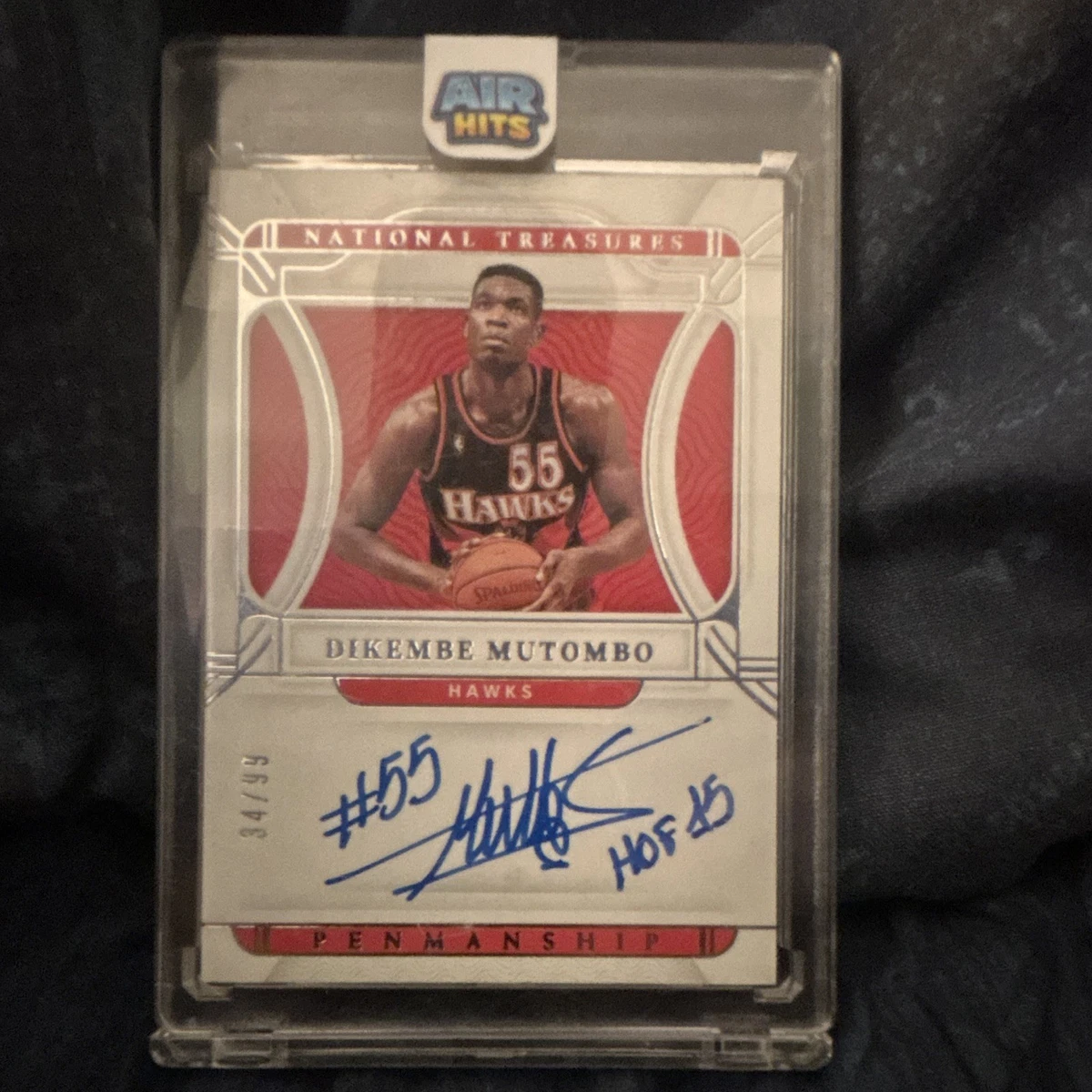 Dikembe Mutombo Basketball Sports Trading Cards & Accessories 