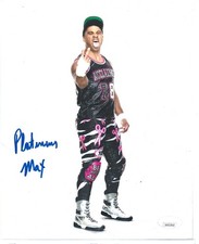 Autographed Max Castor  8x10  photo JAS certfied