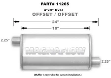 Exhaust Muffler Magnaflow CA 11265