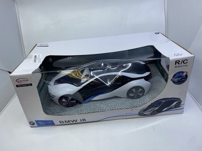 Raster BMW i8 R/C , Black/White/Blue, Scale: 1:14