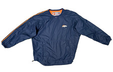 Nike Pro Line Denver Broncos Windbreaker Jacket Men 2XL Embroidery Center Swoosh