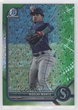 2022 Bowman Chrome Prospects Green Mini-Diamond Refractor 36/99 Noelvi Marte 0c6
