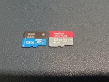 lexar 128gb and sandisk 128gb v10 micro sd card 