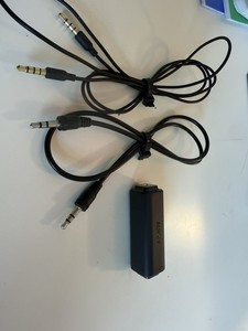 Ground Loop Noise Isolator – 3.5mm Audio Cable for Car & Home Stereo, Grey