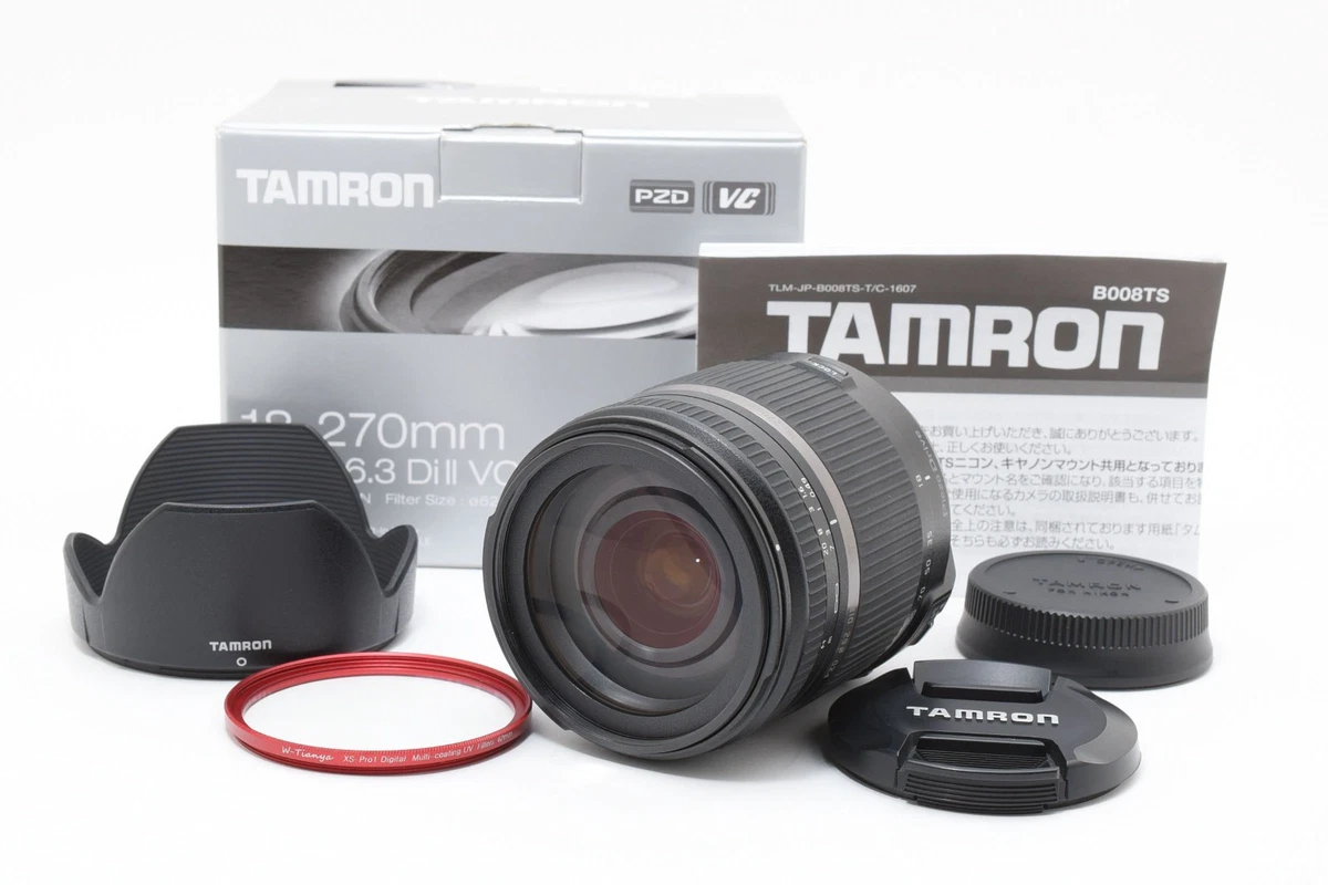 Preços baixos em Lentes de Comprimento Focal Tamron 18-270mm para