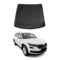 Kofferraumwanne Laderaumwanne FüR Seat Ateca 2016-2026 Gummi TPE Schwarz